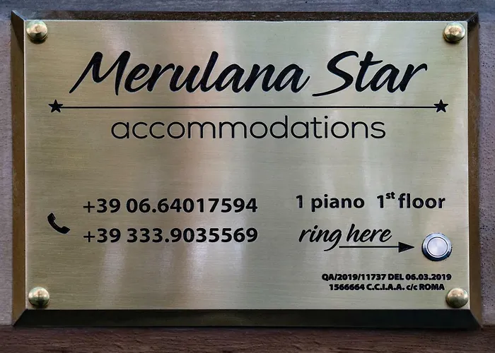 Gasthuis Merulana Star Rome